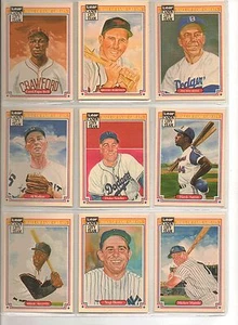1987 Leaf HOF Greats: McCovey, Berra, Mantle, Aaron, Snider, Kaline, Reese plus - Picture 1 of 1