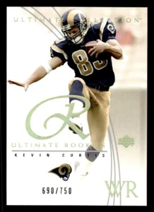 2003 Upper Deck Ultimate Collection - Ultimate Rookies Kevin Curtis #72 /750 - Picture 1 of 2
