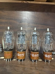 Match Quad, 4 - Vintage General Electric GE 807 Beam Power Tubes TV7 Tested NEW - Picture 1 of 6