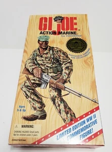 GI Joe ACTION MARINE WWII 50th anniversary limited edition NIB factory sealed - Picture 1 of 7