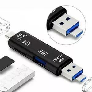 Phone Card Reader OTG to USB Micro Adapter 2.0&3.0 Tablet Android New - Picture 1 of 14