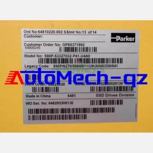 1PCS NEW DC Speed Regulator 590P-53327032-P41-U4A0 590P/270A - Picture 1 of 1