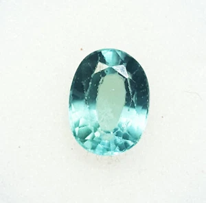 Piedra preciosa suelta 100 % natural turmalina Paraiba 2,35 quilates certificada con regalo gratis - Imagen 1 de 7