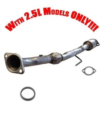 Convertidor catalítico de tubo flexible con juntas para Nissan Altima 2002-2006 2,5 L Foto 1 de 4