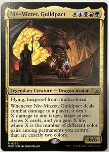Niv-Mizzet, Guildpact - #220–MTGMurders at Karlov Manor (MKM)-Regular-NM - Picture 1 of 2