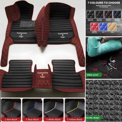 Fit Infiniti G Coupe/Sedan/Convertible Car Floor Mats Carpets Waterproof Custom Foto 1 de 4