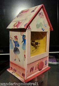 Laura Ashley Child/Teens Clock & Jewelry Box 877738 - Picture 1 of 5