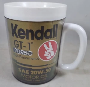 Kendall GT-Turbo High Performance SAE 20W-50 Oil Mug, Nice! - Imagen 1 de 6