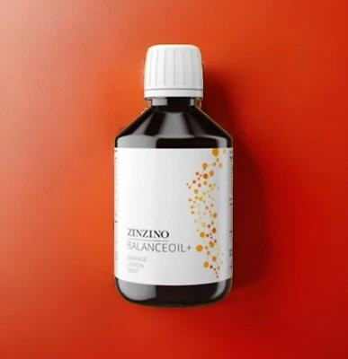 2 Pack - Zinzino Balance oil+ 2x300ml Omega 3*,D3, Polyphenols,Lemon Flavour.