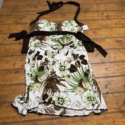 Charlotte Russe Womens Floral Maxi Sundress Size large NWT - Image 1 of 4