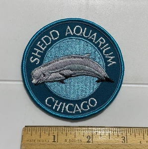John G. Insignia parche bordado recuerdo ballena beluga Shedd Aquarium Chicago Beluga - Imagen 1 de 3