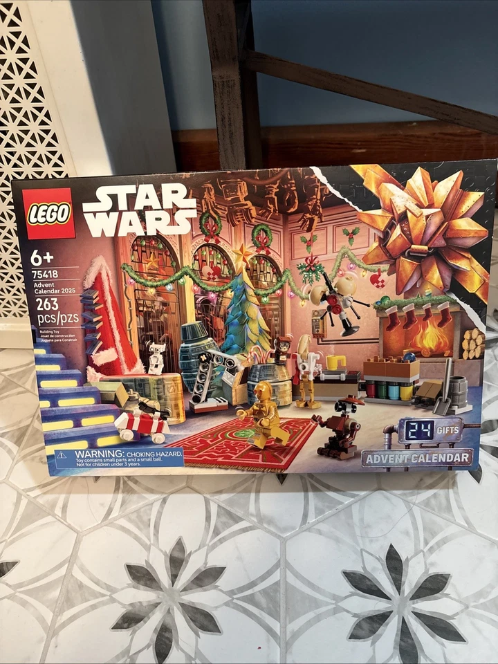LEGO 75418 Star Wars Advent Calendar 2025 Kids Toy