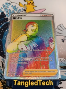 Pokemon Kindler 179/172 Brilliant Stars Inglés Arco Iris Holo Arte Completo Casi Como Nuevo  - Imagen 1 de 2