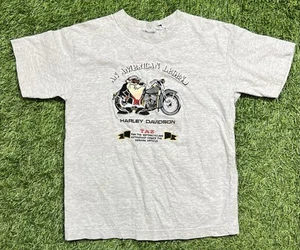 VTG 90's Harley Davidson Tasmanian Devil An American Legend T-Shirt Youth Kids M - Picture 1 of 6