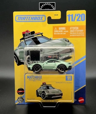Matchbox Collectors / '23 Porsche 911 Rallye 11/20 / ROOF SWAP & ACTIVE DOORS! - Image 1 of 3