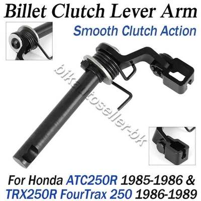 For Honda ATC250R 1985-1986 TRX250R FourTrax 250 1986-89 Billet Clutch Lever Arm - Image 1 of 4
