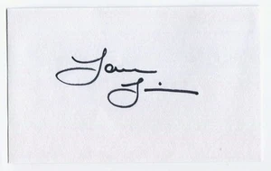 LAURA LINNEY Signed 3x5 Index Card AUTHENTIC AUTOGRAPH ~OZARK~ - Picture 1 of 1