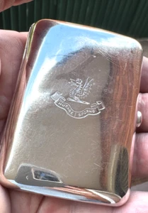 Estuche de cigarrillos de plata de ley - Sampson Mordan & Co - Londres - 1903 - Imagen 1 de 24