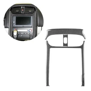 Carbon Fiber Inner Center Control Warning Light Cover For Chevrolet Corvette C6 - Picture 1 of 12