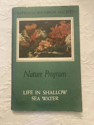 Life in Shallow Sea Water,Bartram Cadbury; NatAudubon Soc., Nature Program, 1954 - Image 1 of 4
