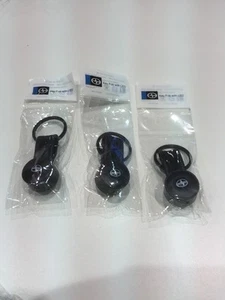 Lot Of 3 Led Flashlight Key Chain SCION NYLON LEATHER KEY CHAIN Key Fob NiP - Bild 1 von 12