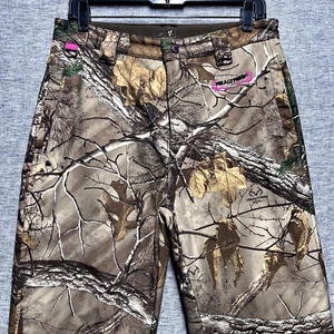 REALTREE Xtra Camo Pants Women's Size M Fleece Lined Hunting Outdoor Fishing Y2K - Picture 1 of 22