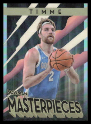 2022-23 Bowman University Best MASTERPIECES #BM-5 Drew Timme - Image 1 of 2