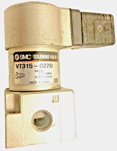 SMC VT315-022D 3-Wege Magnetventil, 1/4" Anschluss, neu (E7) - Bild 1 von 7