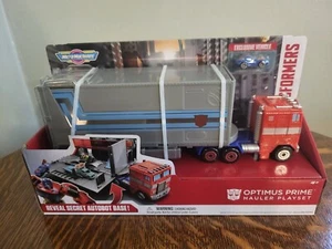 Transformers micro machines OPTIMUS PRIME Semi playset with Tracks Corvette - Picture 1 of 10