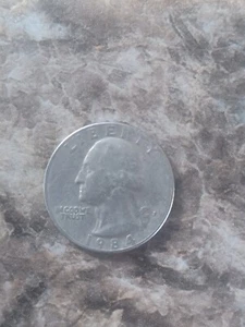 1984 - P - Washington Quarter Mint Error - Picture 1 of 5