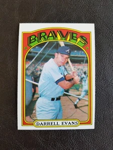 DARRELL EVANS 1972 TOPPS BASEBALL CARD #171 ATLANTA BRAVES - Picture 1 of 2