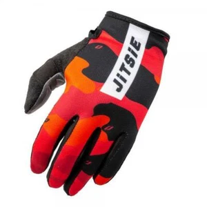 JITSIE G3 CORE CAMO TRIALS BIKE RIDING GLOVES. RED. GREAT QUALITY. *BEST SELLER* - Picture 1 of 3