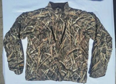 CABELA’S Jacket Men’s Size LG Reversible Hunting Mossy Oak “BLADES” Thinsulate  - Image 1 of 4