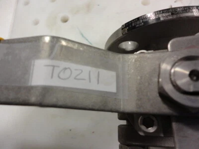 Ball Valve 1" 150 RF Flanged Full Port WARREN Fig: 6156 Lever Op. Stainless - Image 1 of 4