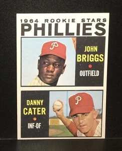 1964 Topps #482 Johnny Briggs/Danny Cater Rookie Stars VG/EXC - Free Shipping 🔥 - Picture 1 of 2