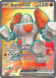 Pokemon Ewige Rivalen Regirock ex Full Art 214/182 Near Mint deutsch - Bild 1 von 1