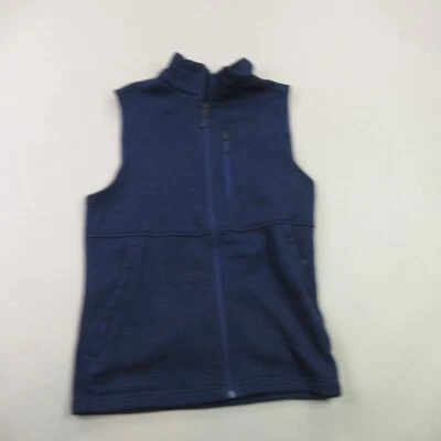 Marmot Vest Mens Small Full Zip Sleeveless Outdoor Lightweight Blue Pockets - Image 1 of 4