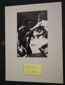 NBA ABA Memphis Pros Utah Stars Jimmy Jones signed autograph & photo set NICE--- - Picture 1 of 1