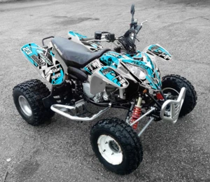 polaris predator 500 graphics decals stickers full kit atv wrap quad predator500 - Picture 1 of 3