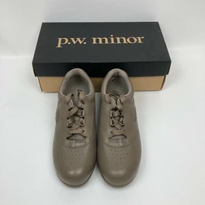 P.W. Minor Damen Freizeit taupe 77309 orthopädischer Diabetiker Größe 6 2W - Bild 1 von 5