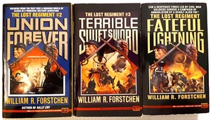 Lot of 3 William R. Forstchen The Lost Regiment Series Paperbacks #2, #3, #4 - Picture 1 of 10