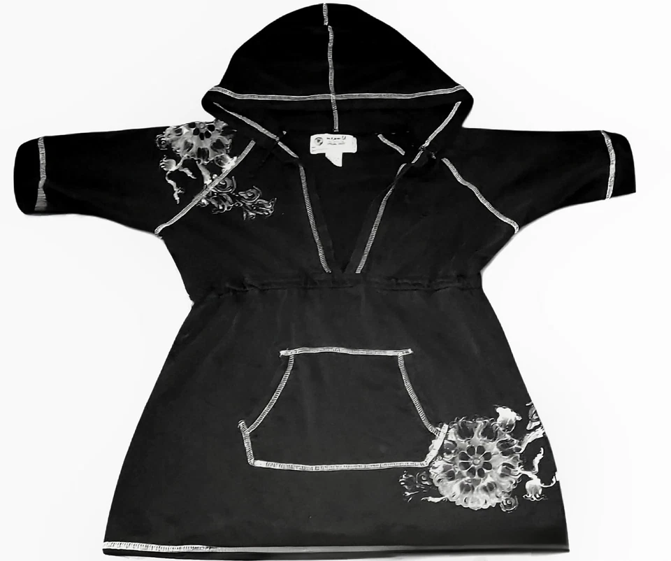 Sudadera con capucha negra One World Special Issue talla grande  Foto 1 de 4