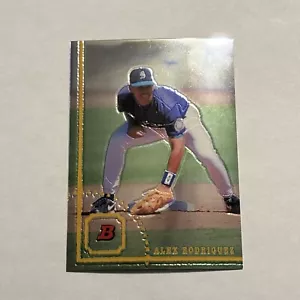 Alex Rodriguez 2005 Bowman Chrome A-Rod Throwbacks Insert Card #AR94 Mariners - Picture 1 of 2