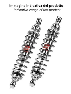 Par de amortiguadores traseros 1 ajuste cromo BMW R100CS 1976-1984 WMB03 BITUBO - Imagen 1 de 1