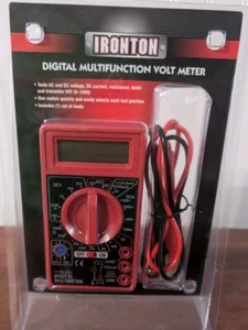 Ironton Digital Multifunction Volt Meter New In Package - Picture 1 of 5