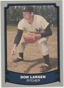 1988 Pacific Baseball Legends #42 Don Larsen card, New York Yankees - Picture 1 of 1