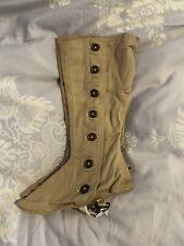 WW2 1944 Dated Mosquito Spats Size 4 ATS/Nurses ~ Unissued