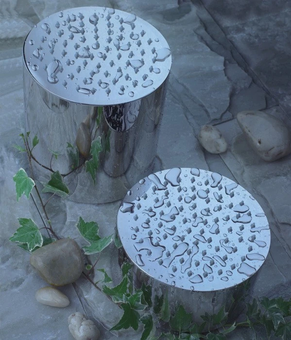 Doccia a pioggia da soffitto in acciaio inox rotonda 200 x 100 mm doccia per soffitto Sanlingo - Immagine 1 di 1