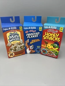 3 Pack! SWAG Kellogg's Frosted Flakes Mini Wheats Honey Smacks Boxer Briefs, XXL - Picture 1 of 12
