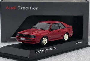 Audi Sport Quattro 1984 Red 1:43 Minichamps A5-5784 Dealer Ed. SUPER RARE!! (16) - Picture 1 of 19